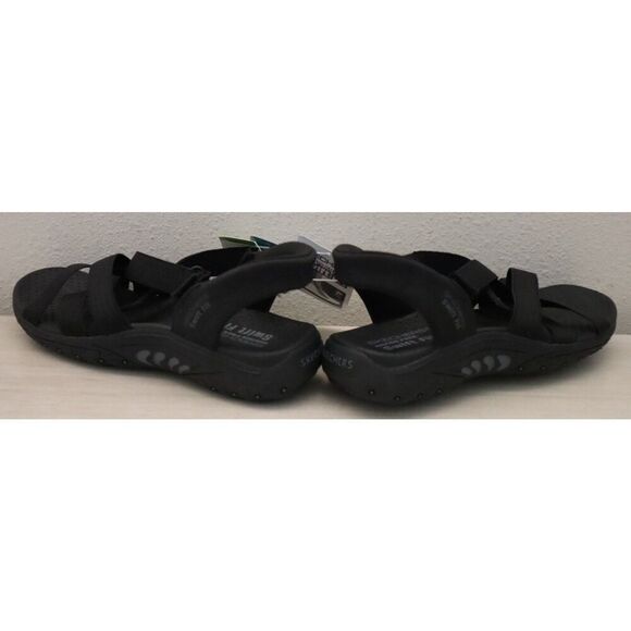 Skechers Adventure Women's Sz 7 Black Hands-Free Swift Fit Strappy Sandals - Picture 8 of 9